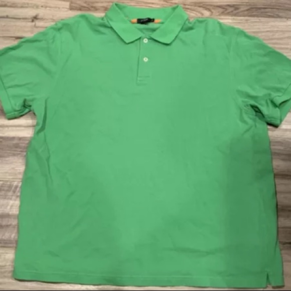 J. Crew Men’s XL Collared 100% Cotton Polo SS Top